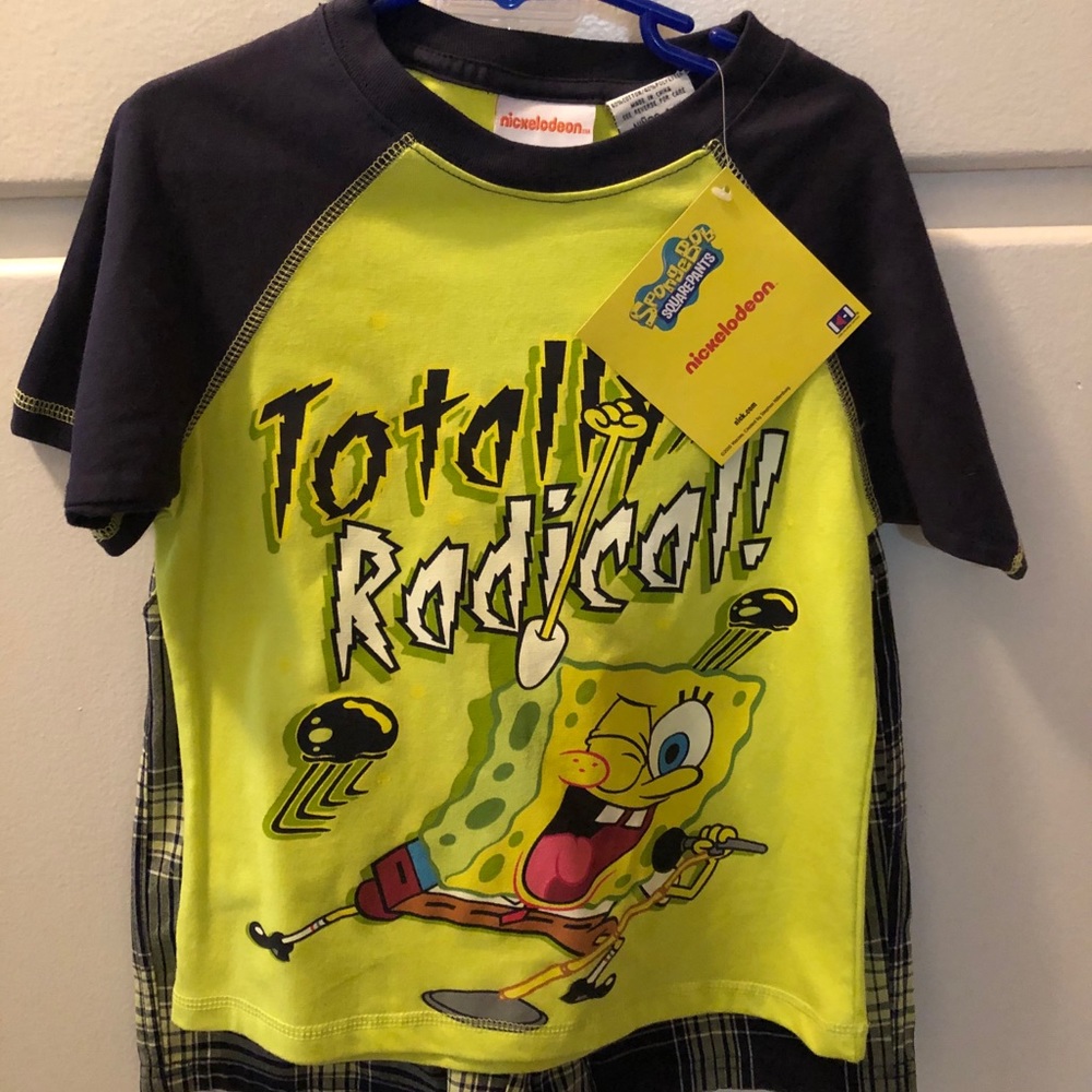 Spongebob Square Pants short Set